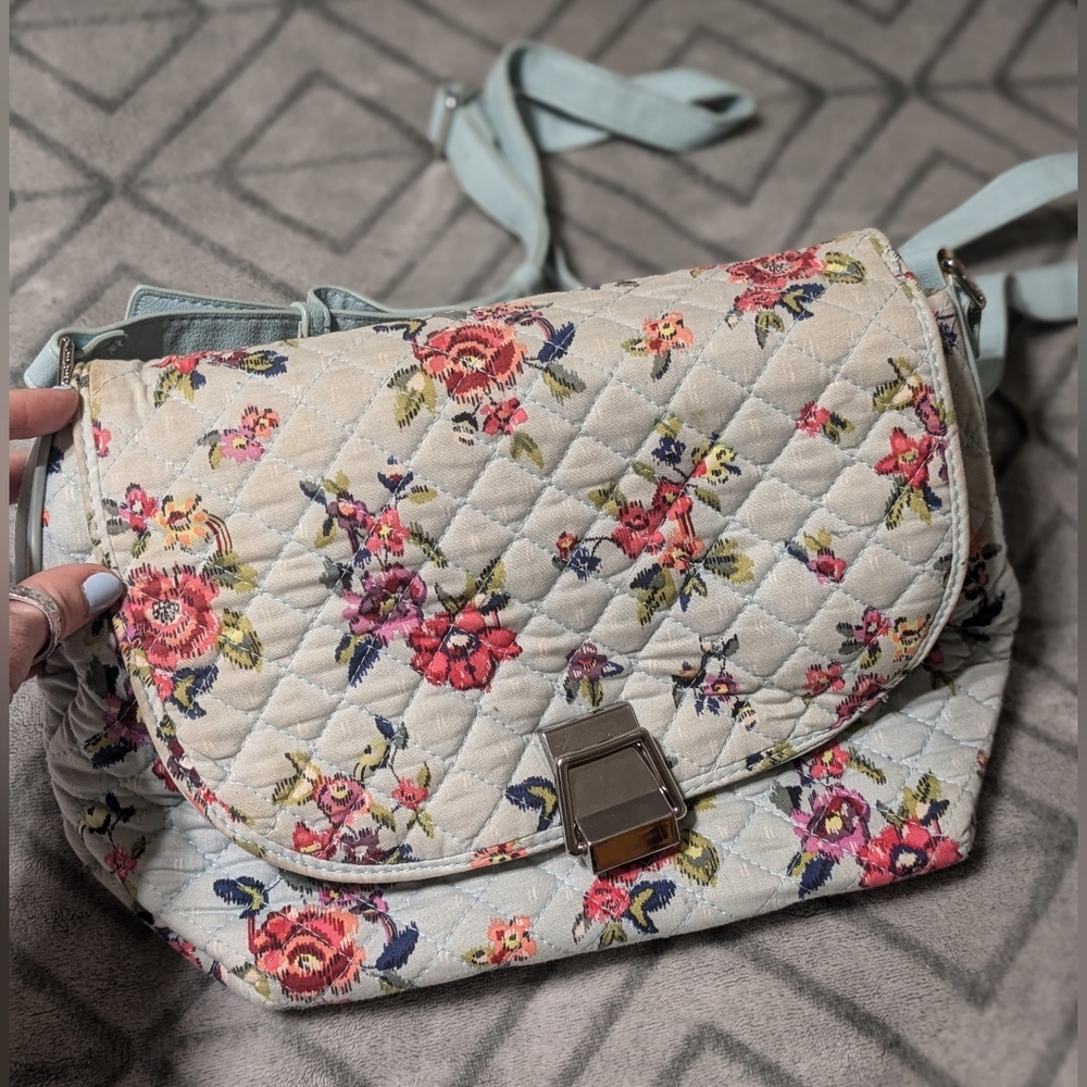 Vera Bradley Crossbody Bag in Baby Blue